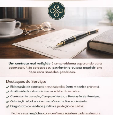 Imagem Elaboração e Análise de Contratos: Segurança Jurídica e Negocial